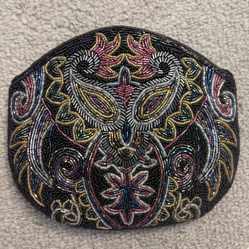 Carla Marchi Beaded Clutch